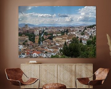 Granada, city with lots of historic buildings in Andalusia, southern Spain by Marjolein Zijlstra