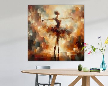 pretty ballerina van FoXo Art