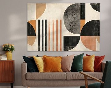Modern geometric composition by Poster Art Shop