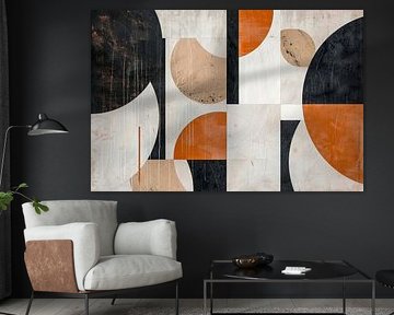 Modern geometric composition by Poster Art Shop
