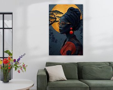 Elegance in the moonlight by Poster Art Shop