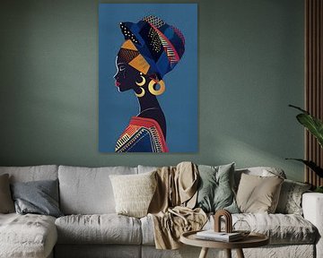 Cultural elegance in colours by Poster Art Shop