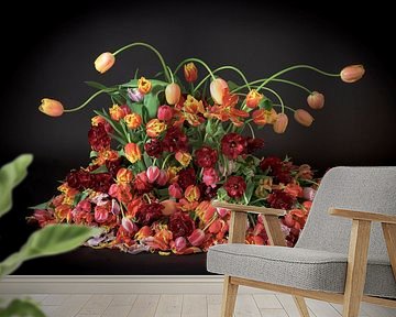 Tulips Still Life by Dirk Verwoerd