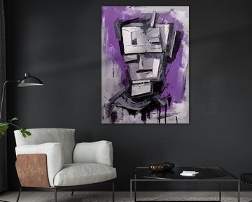 Roboter Stil Abstrakt