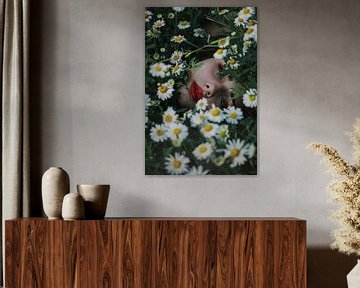 Bloemenmagie en zachte schoonheid van Poster Art Shop
