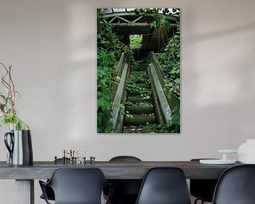 Hidden staircase in the countryside by Poster Art Shop