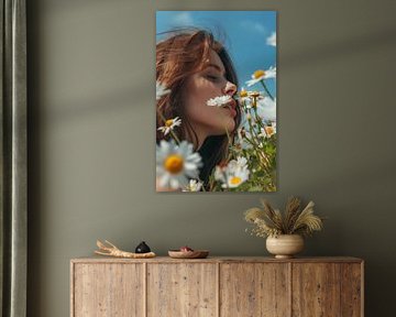 Flower magic in the sunlight by Poster Art Shop
