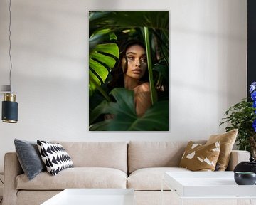 Hidden beauty in the greenery by Poster Art Shop