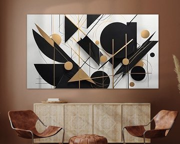 Harmonious balance between lines and shapes