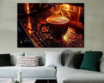 préparer du café ou du cappuccino
