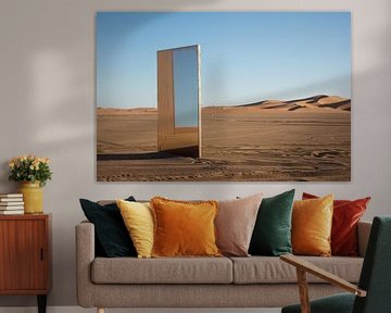 Mirror of the desert by Poster Art Shop