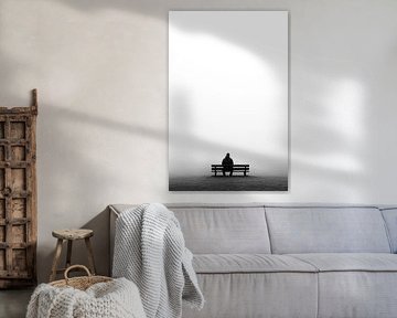 Loneliness in the world of fog by Poster Art Shop