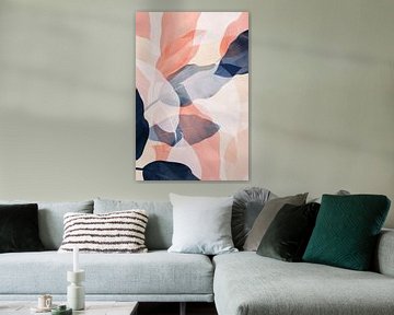 Kleurrijke bladeren in zacht licht van Poster Art Shop