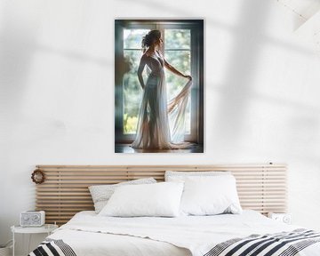 Elegantie in het licht van de schemering van Poster Art Shop