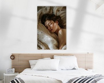 Zachte dromen in delicate rust van Poster Art Shop