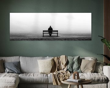 Solitude dans le silence sur Poster Art Shop