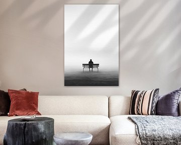 Loneliness in the fog by Poster Art Shop