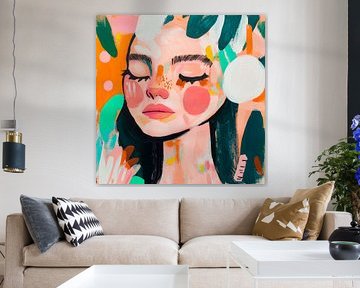 Bunte Träume der Stille von Poster Art Shop