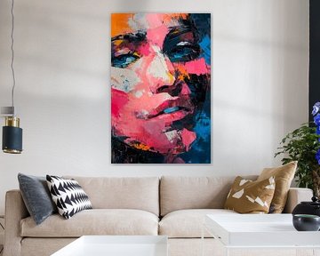 Colourful expressiveness in colours by Poster Art Shop