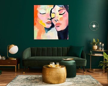 Oneness of colours and shapes by Poster Art Shop