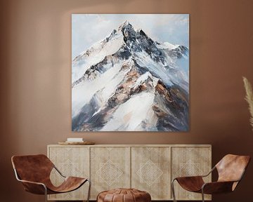 Majestueus berglandschap van Poster Art Shop