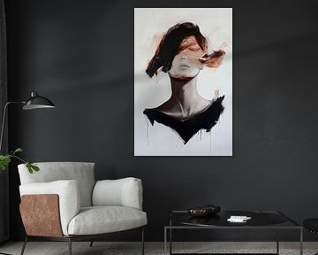 The face of transience by Poster Art Shop