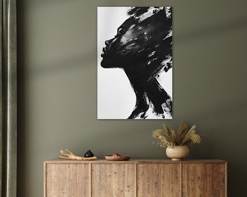 De kunst van silhouet en beweging van Poster Art Shop