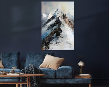 Hoog mikken: winterse topwereld van Poster Art Shop