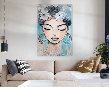 Beauty in bright colours by Poster Art Shop