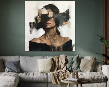 Verborgen identiteit en emoties van Poster Art Shop