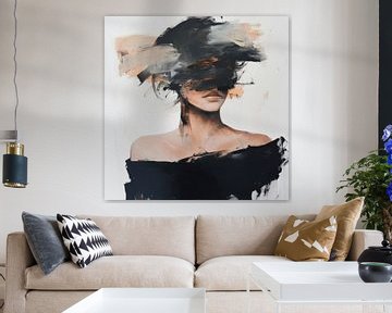 Verborgen emoties in kleur van Poster Art Shop