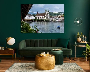 Chapel Bridge Lucerne - Switzerland by Bart van den Dikkenberg