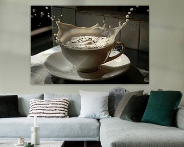 art with coffee by Egon Zitter