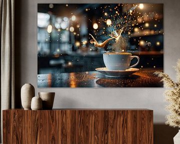 art with drinks and coffee by Egon Zitter