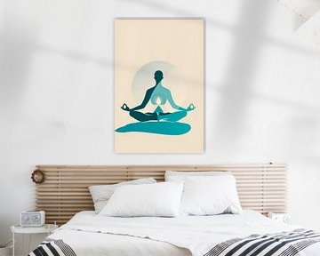 Meditatie en innerlijke rust van Poster Art Shop
