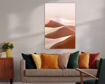 Gentle dunes in the morning light by Poster Art Shop