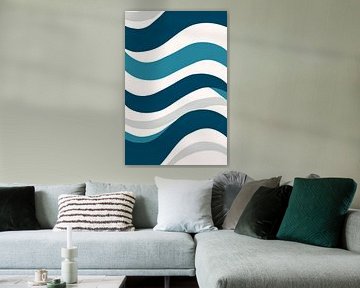 Waves of peace and harmony by Poster Art Shop