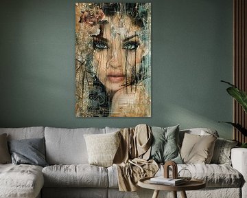 schilderachtig vrouwelijk portret