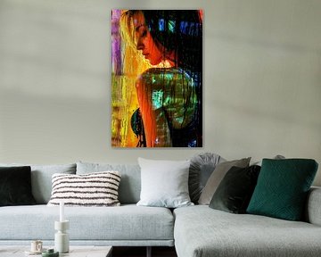 schilderachtig vrouwelijk portret