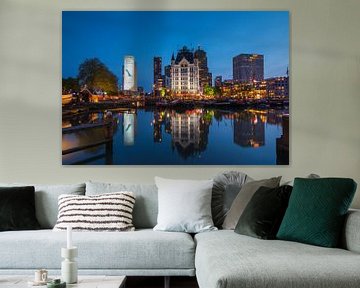 Oude haven Rotterdam van Ilya Korzelius