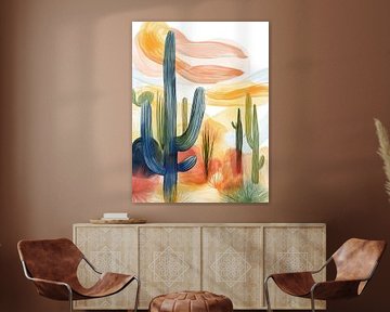 Cactus abstract van Imagine