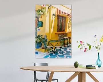 Zomers beeld op een griekseiland - Lefkas van Marit Hilarius