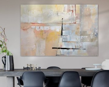 Abstract ontwerp van Abstract Schilderij
