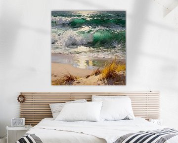 Coastal Whispers 10 by Johannas Art Creations