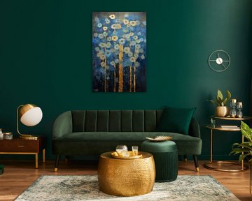 Bloesem van Blauwe Bloemen van Whale & Sons