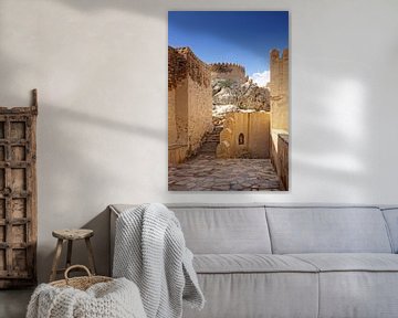 Fort in  Nakl in Oman van Yvonne Smits