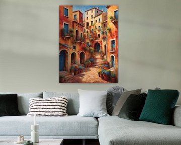Mediterrane charme vastgelegd in warme tinten