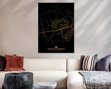 Geertruidenberg Stadsplattegrond van Kenda Maruyama