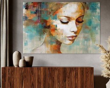 Portret Vrouw van Kunst Kriebels