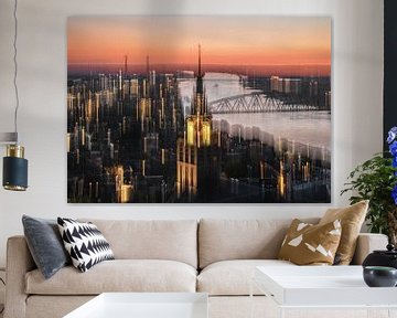 Manhattan aan de Waal van Karsten Russ